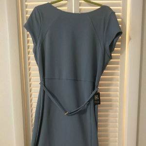 Slate Blue Executive Dress